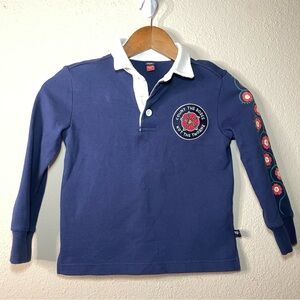 Girls Rowing Blazers X Target Long Sleeve Polo‎ Tee Size XS(4)